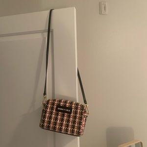 Bimba y Lola checkered crossbody handbag